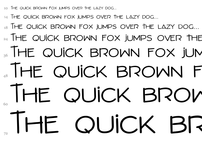Architects Draft font waterfall